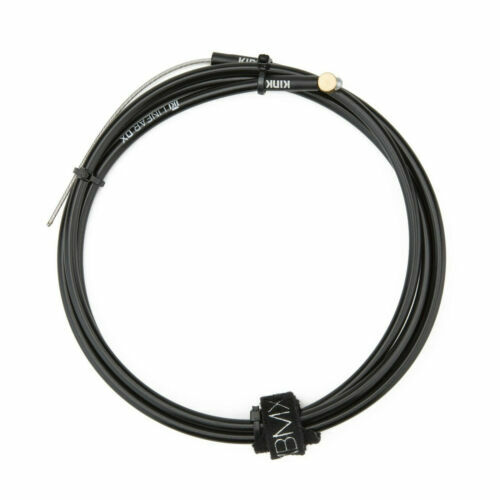 KINK BIKES LINEAR BMX BRAKE CABLE WITH STRAP - BLACK