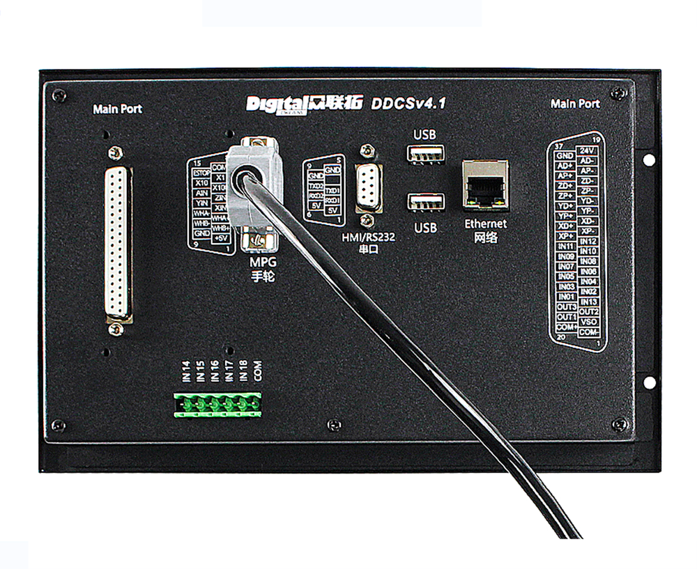 US丨4 Axis CNC Engraver Machine System Offline Standalone Controller PLC DDCSV4.1