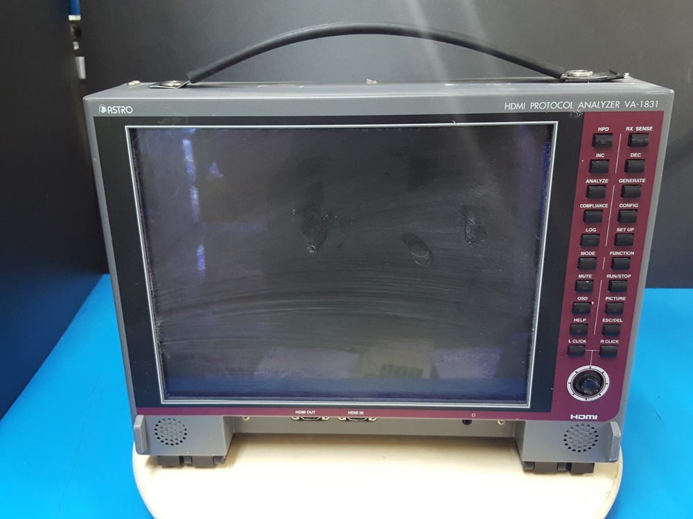 ASTRO VA-1831: HDMI Protocol Analyzer, Not working (4007)