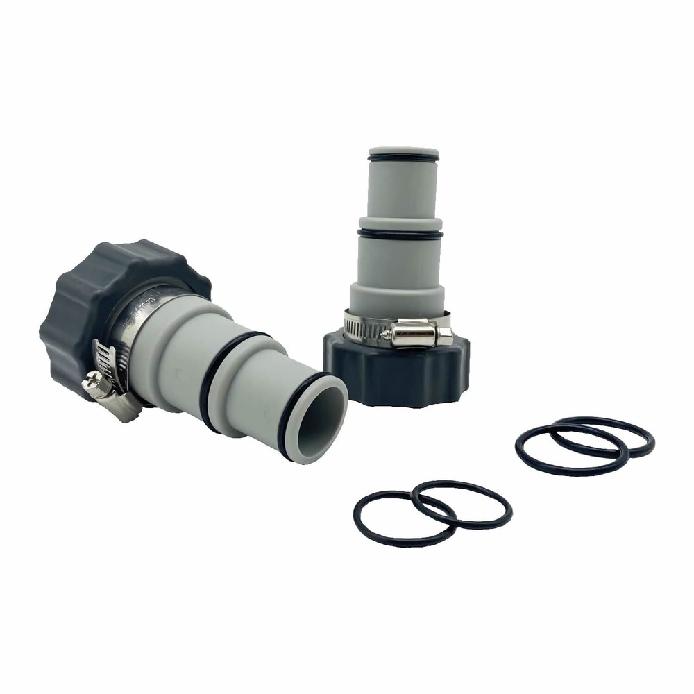 For Intex Hose Adapter A, Collar for Threaded Connection Pumps (Pair) 25007