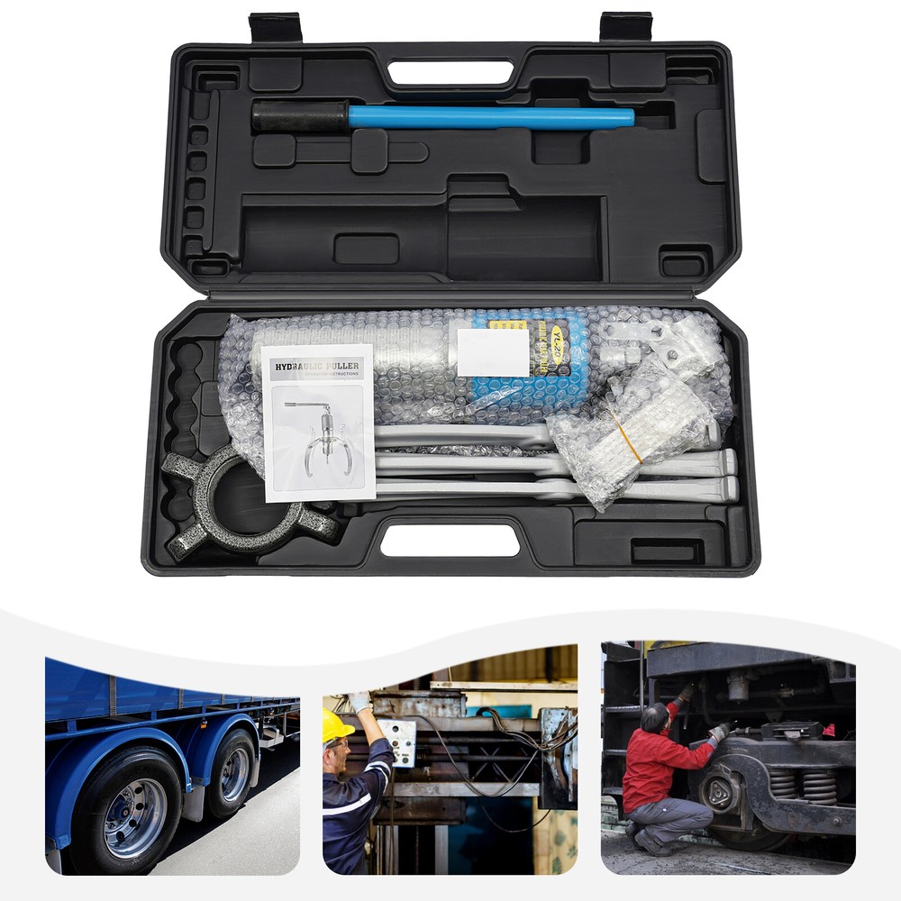 3 Jaws Or 2 Jaws 20T Hydraulic Gear Puller Set Wheel Bearing Pulling Separator