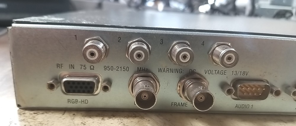 Tandberg RX1290 Dual-IP Receiver Decoder. *READ⬇️*