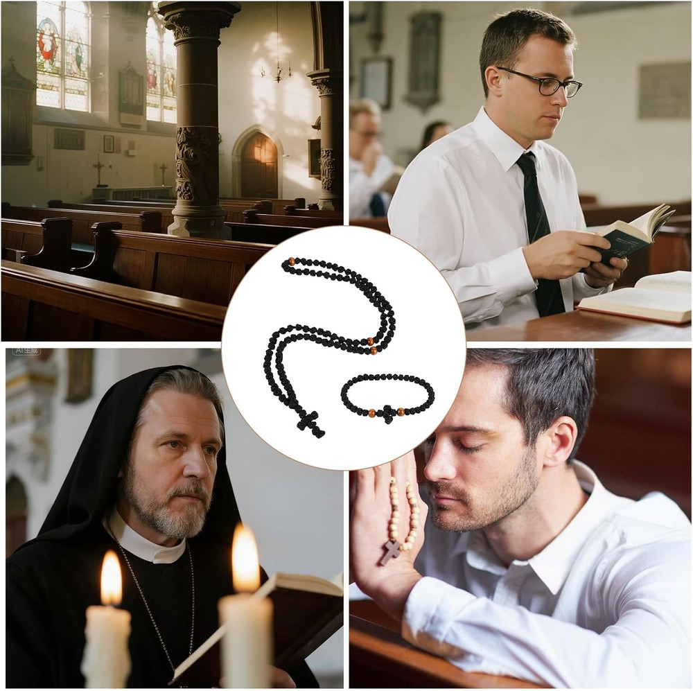 2pcs Orthodox Prayer Ropes, Handmade Christian Orthodox Prayer Rope Bracelet ...