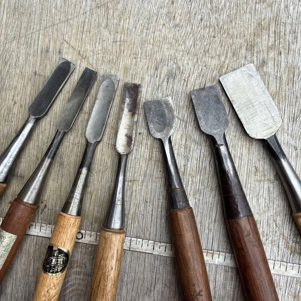 UnknownBrand Chisel Set 10Pc Mixed Makers Hand Tools Chisels Excellent