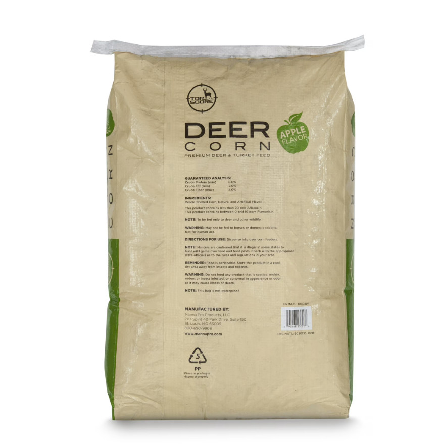 Manna Pro Top Score Apple Deer Corn 30lb