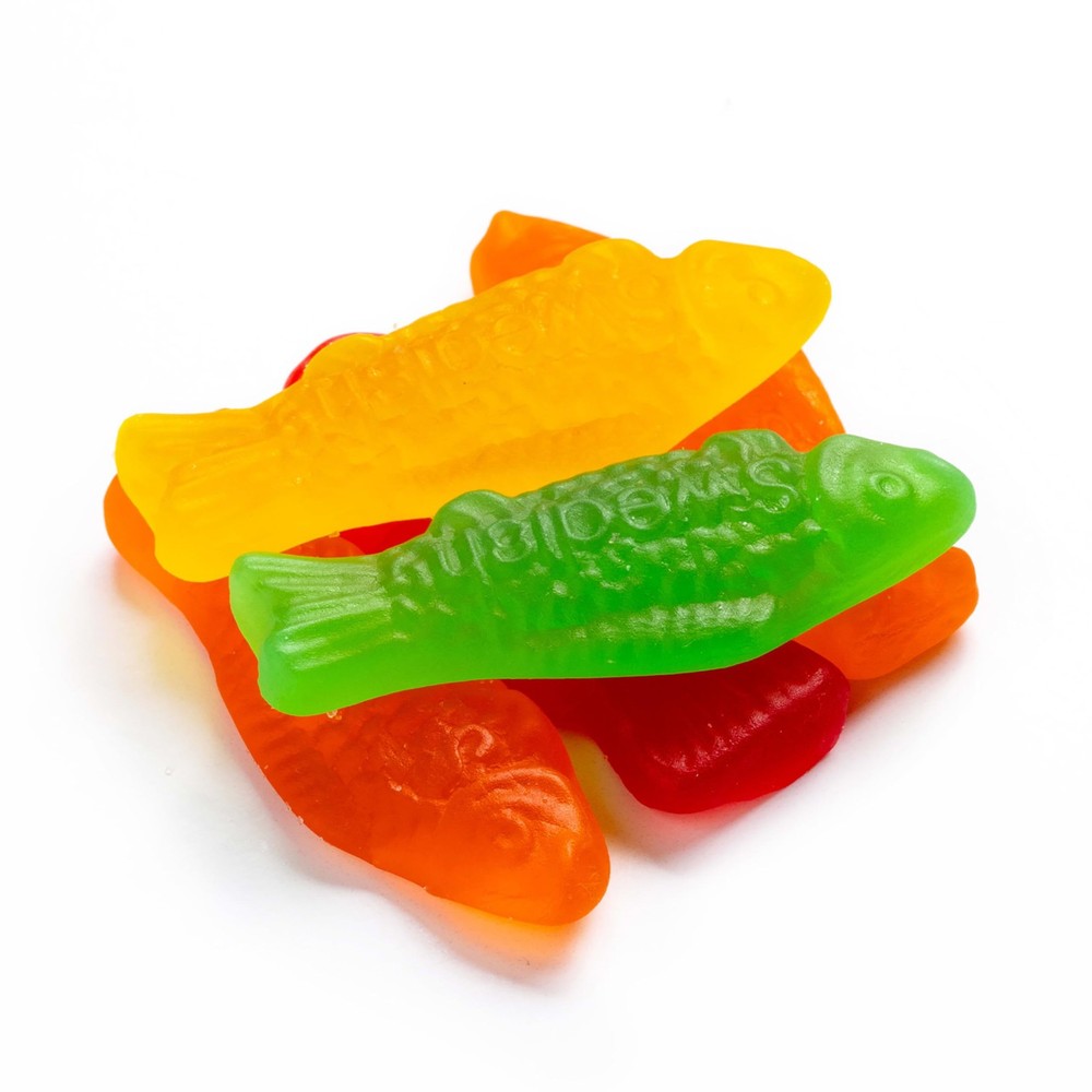 SWEDISH FISH Assorted Soft & Chewy Candy, Bulk Candy, 5 lb
