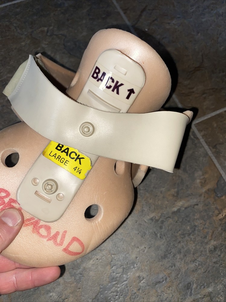 Vintage 80s EMT Basic and Paramedic C Collar!!