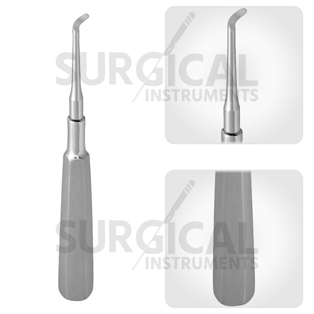 3 Pcs Warwick James Tooth Elevators Right, Left & Straight Extraction German Gr