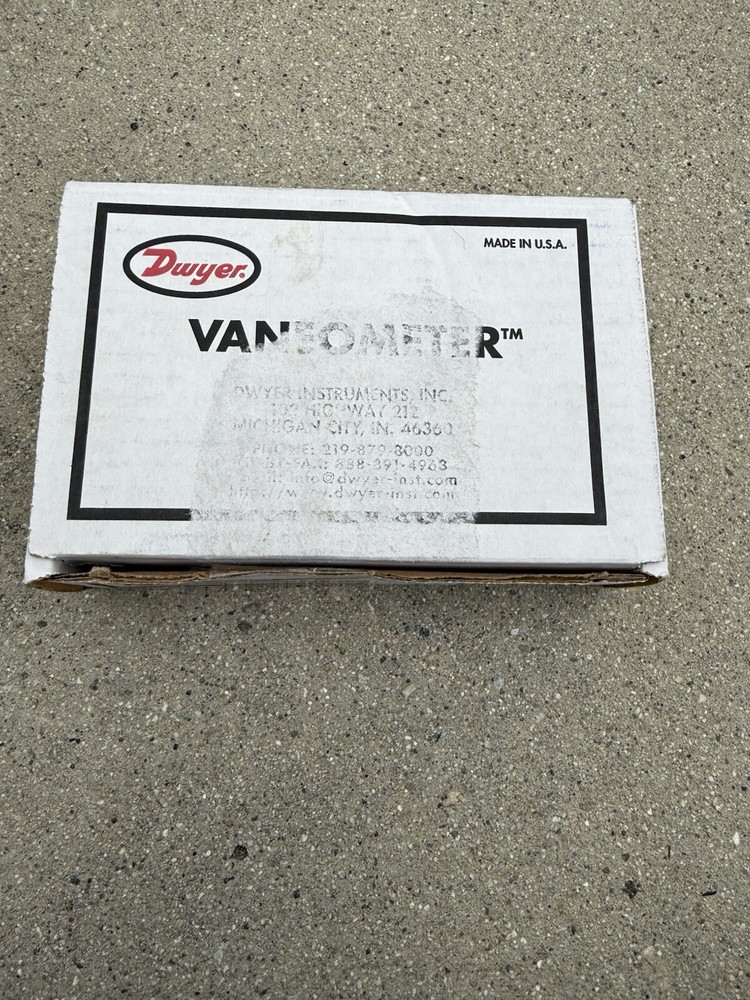 Vane Anemometer with Swing Vane and Mounting Bracket - Precision Air Flow Meter