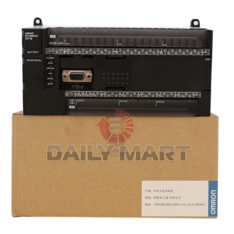 Omron Programmable Controller PLC CP1E-N60DR-A CP1EN60DRA Original New in Box