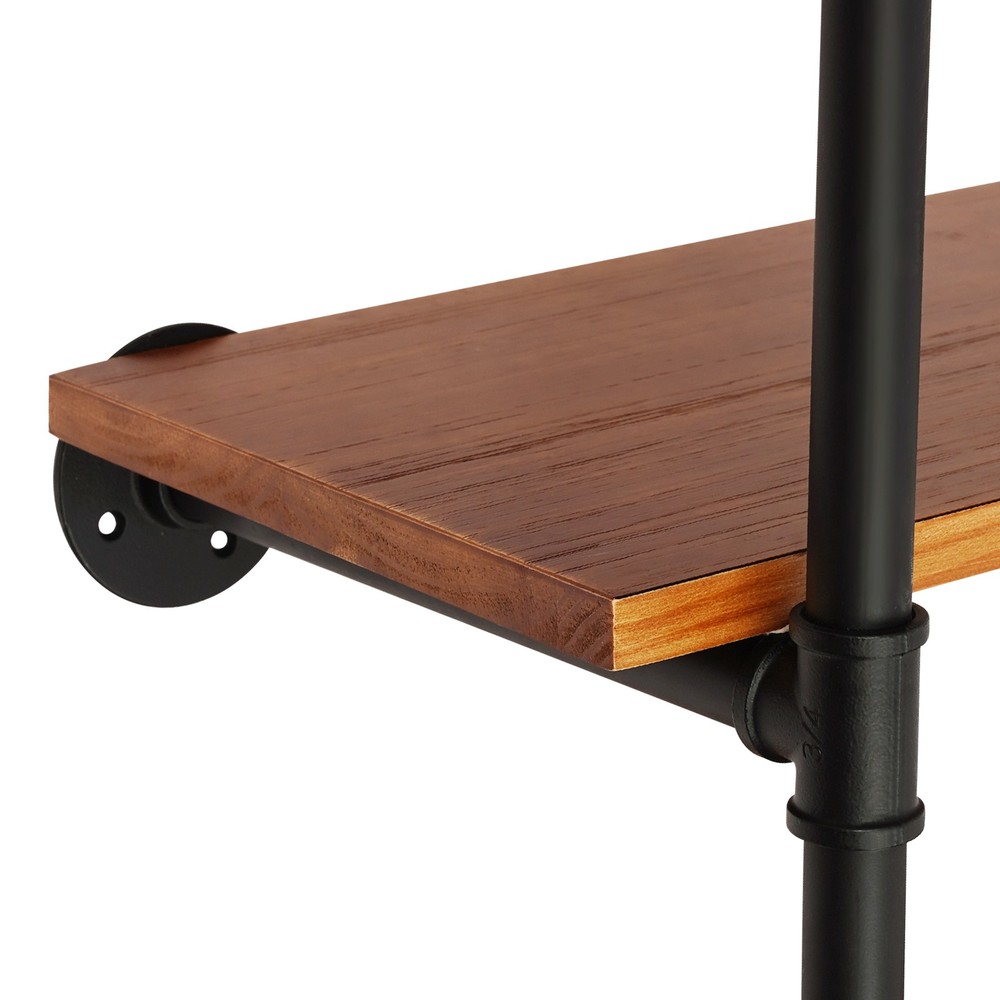 Wall Mounted Clothes Rack, Industrial Pipe Clothes Rack Multi-Purpose