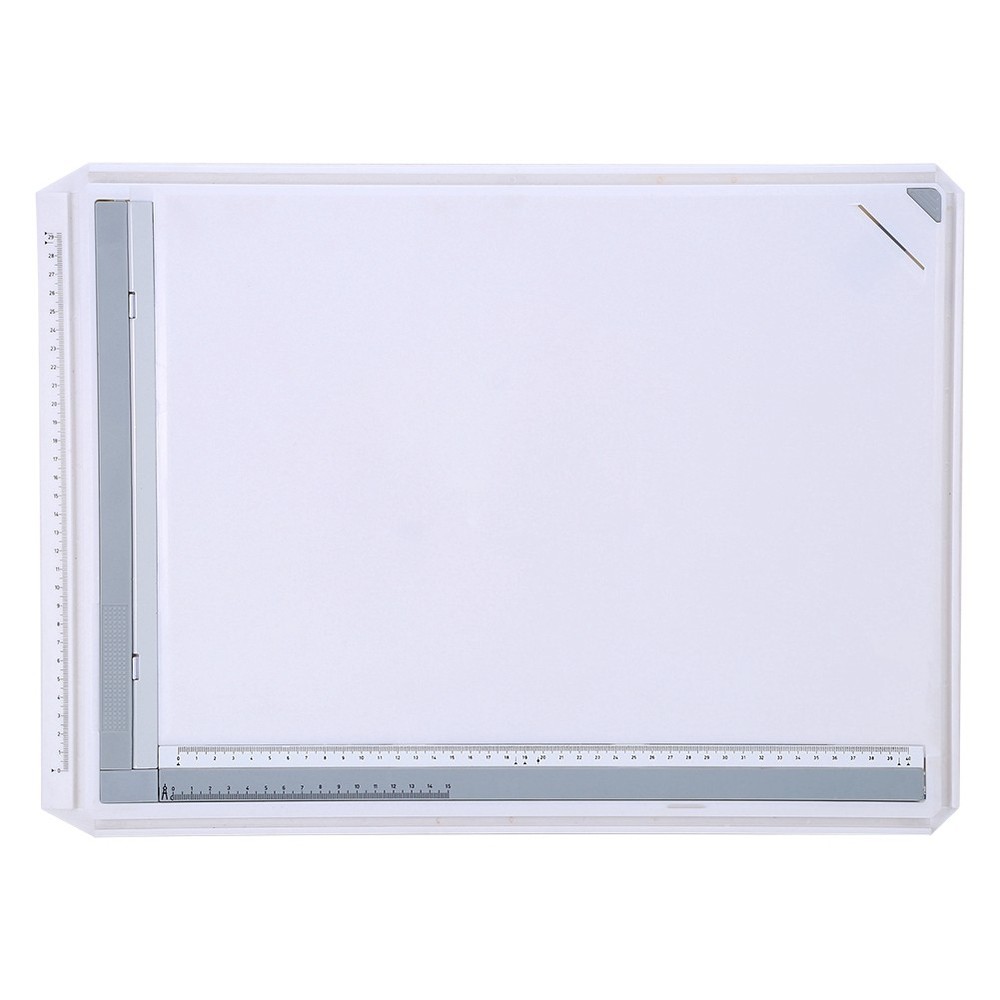 Multifunctional A3 Drawing Board Table With Adjustable Angle Rulers