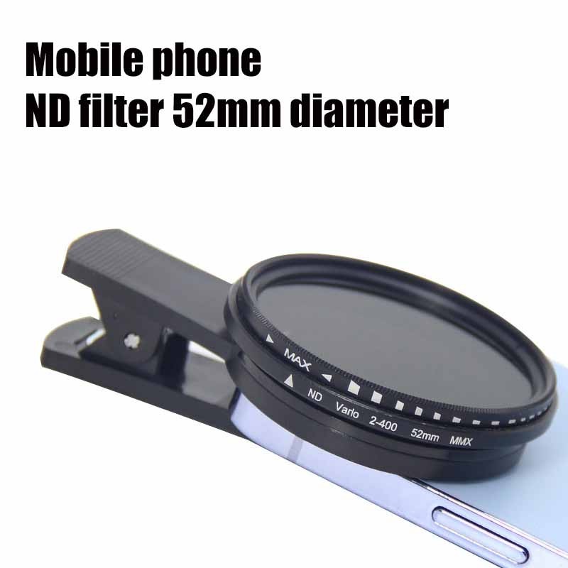 Portable 52mm Polarizing Filter Holder Designed for iPhone For Android Users