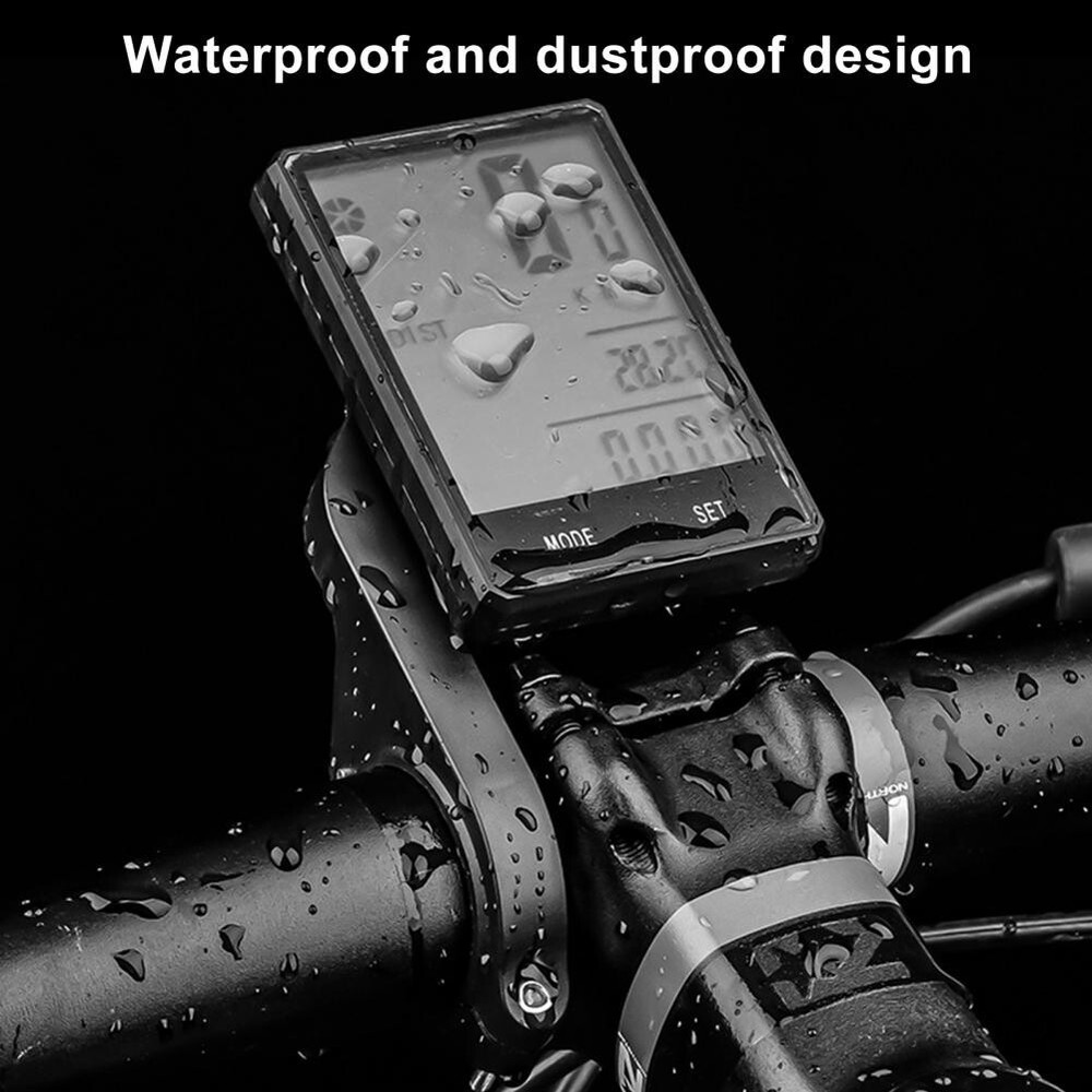 Riding Odometer Multifunctional Wireless Bicycle Computer Waterproof Code Meter