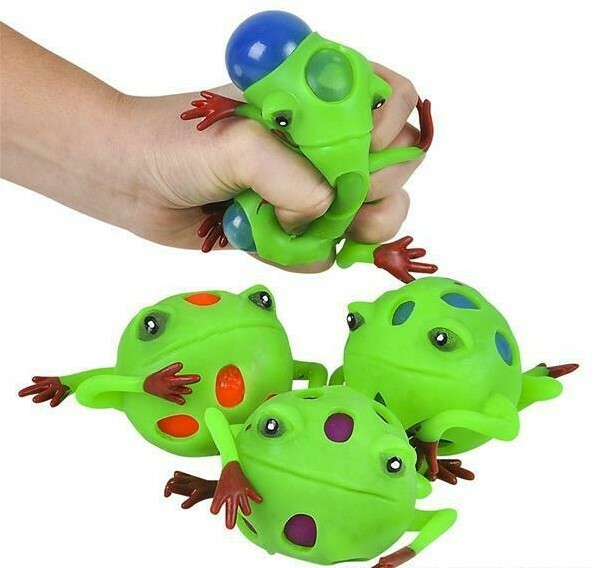 3" FROG SQUEEZE MESH BALL - 1 Per Order