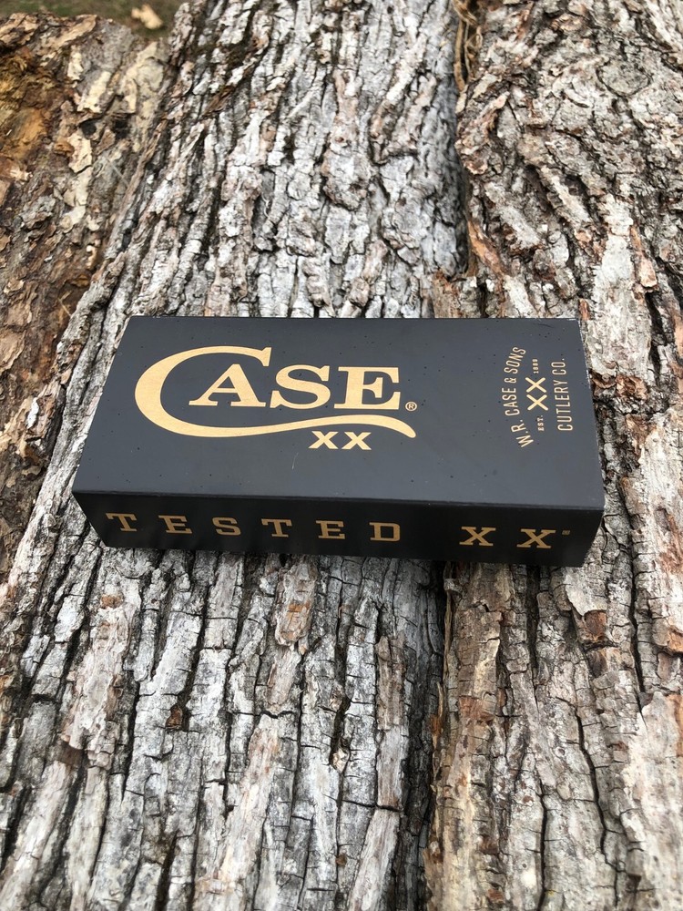 CASE XX EMPTY VELVET BOX WITH SLEEVE - BOX ONLY