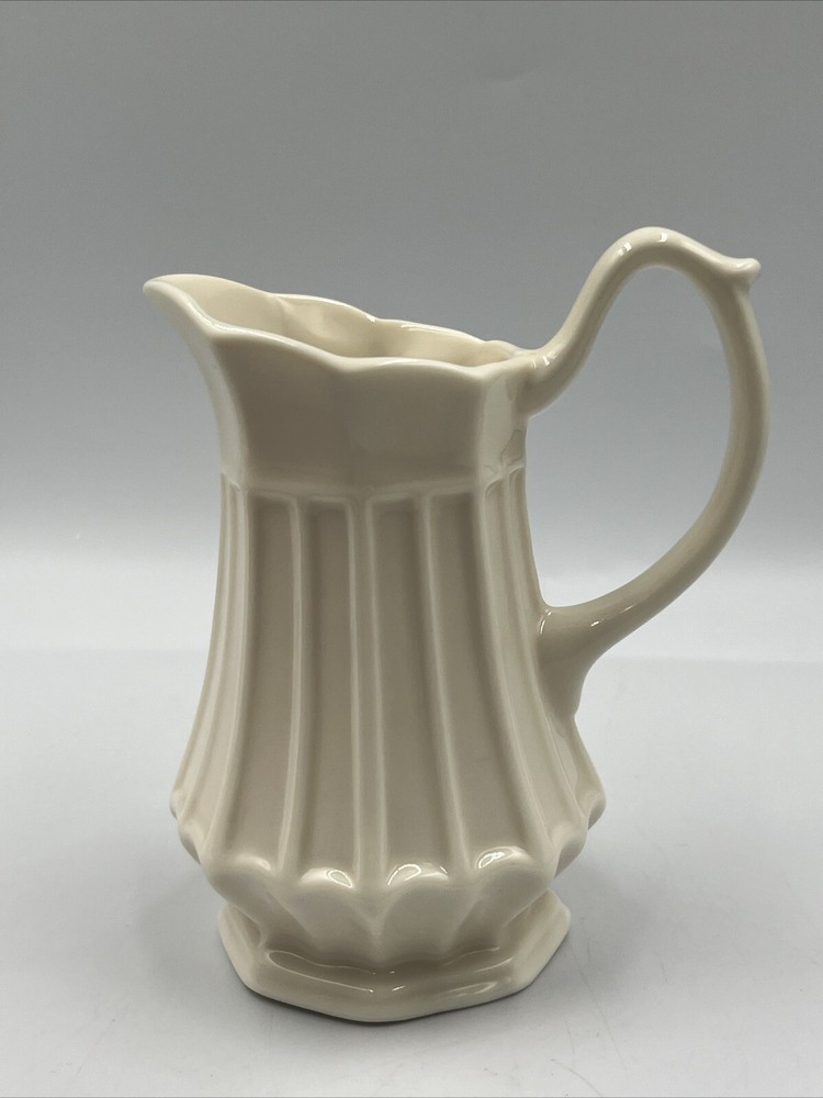 Vintage Thatcham Creamware Small Ivory Pitcher 4.5 Inch