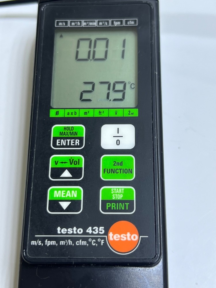 TESTO 435 DATA LOG WITH PROBE