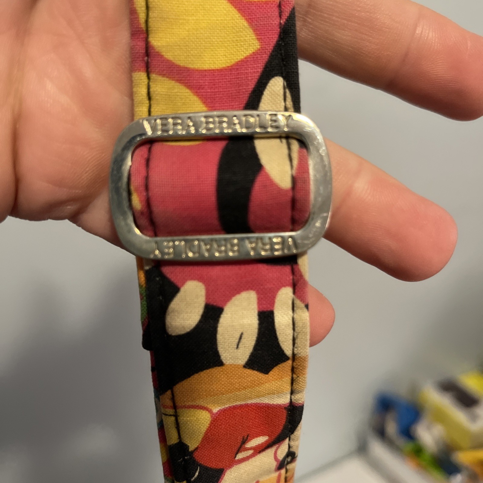 Vera Bradley Disney Parks Midnight with Mickey Mini Hipster Crossbody Purse Bag