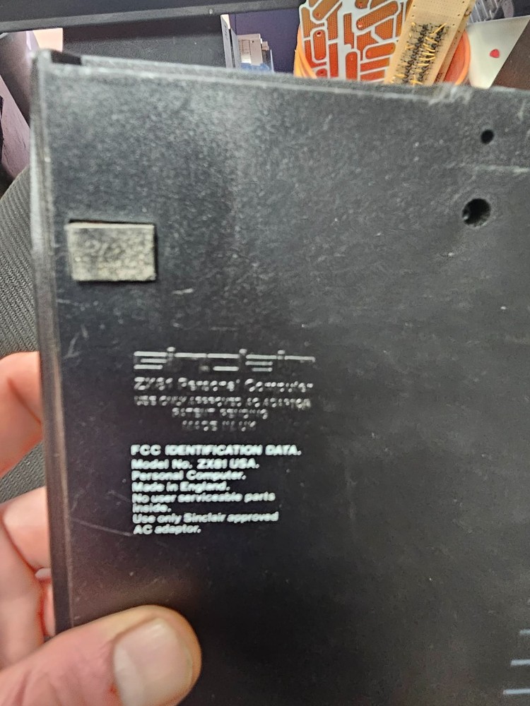 Vintage Retro Computing Sinclair ZX81 Computer TV/Game Switch