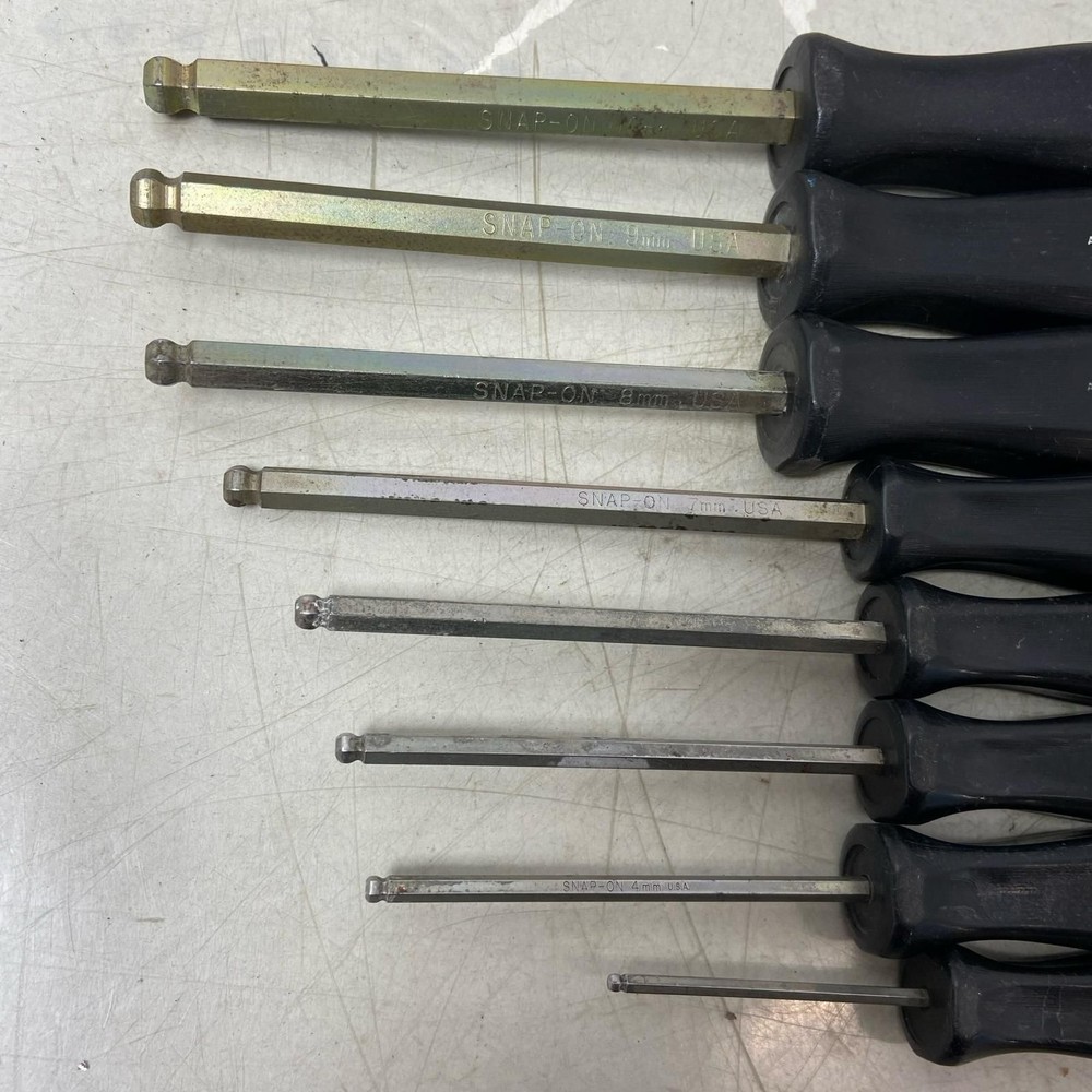 Snap-on SDABM Hex Tip Screwdriver 8Pc Set [Used]