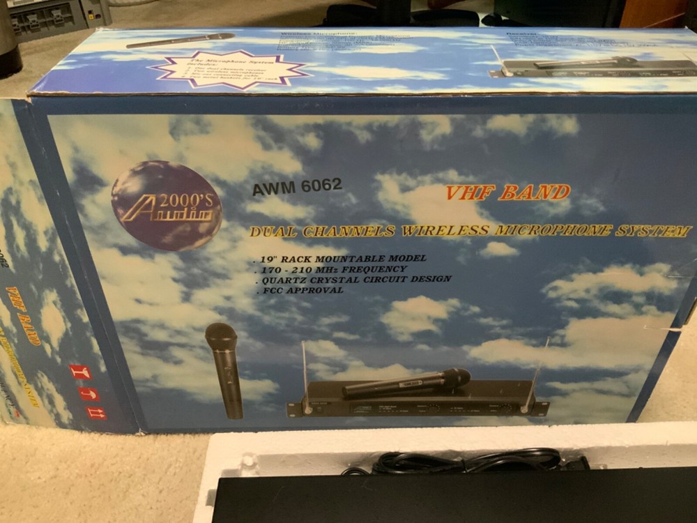 AWM 6062 WIRELESS MICROPHONE