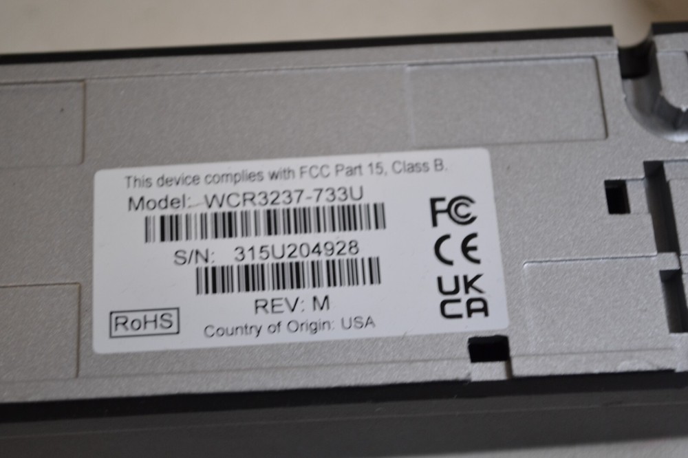 IdtechWCR3237-733U Barcode Badge ID Reader USB