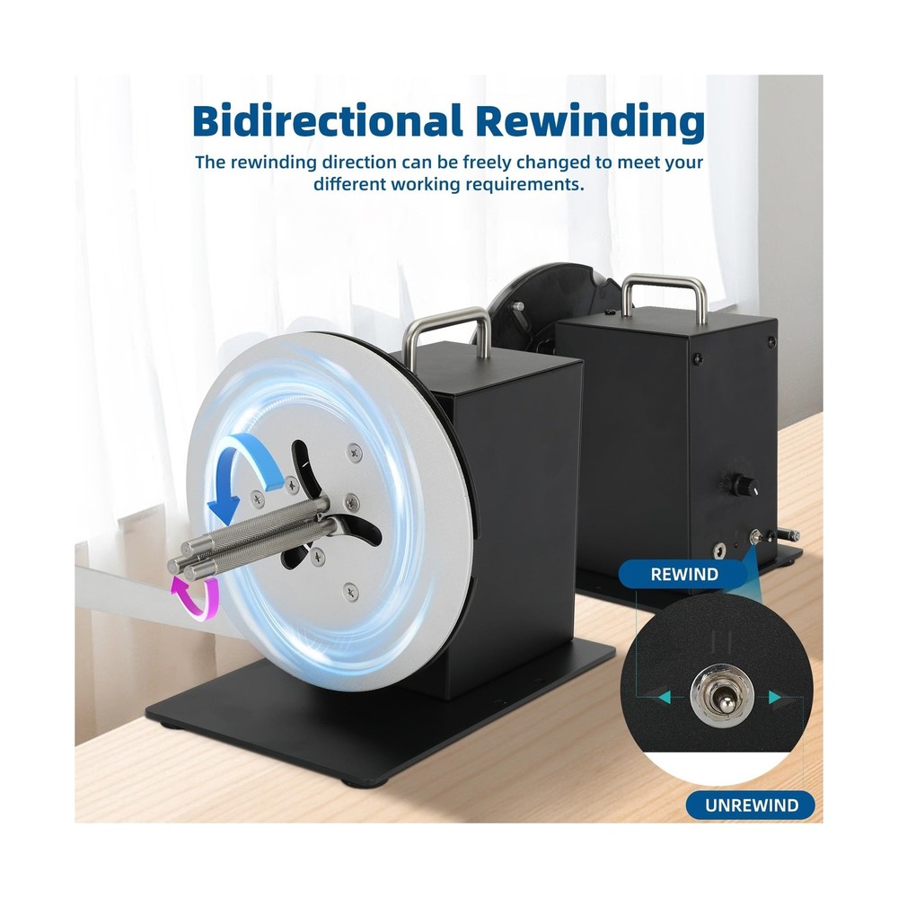 Automatic Label Rewinder Machine, Update Label rewinder Supports Any Size by ...