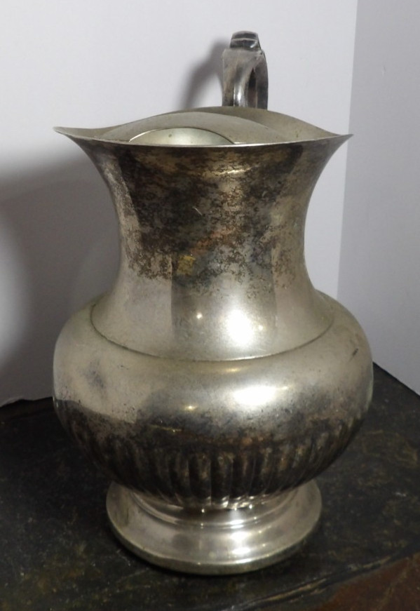 Vintage Silver Plate Water Pitcher