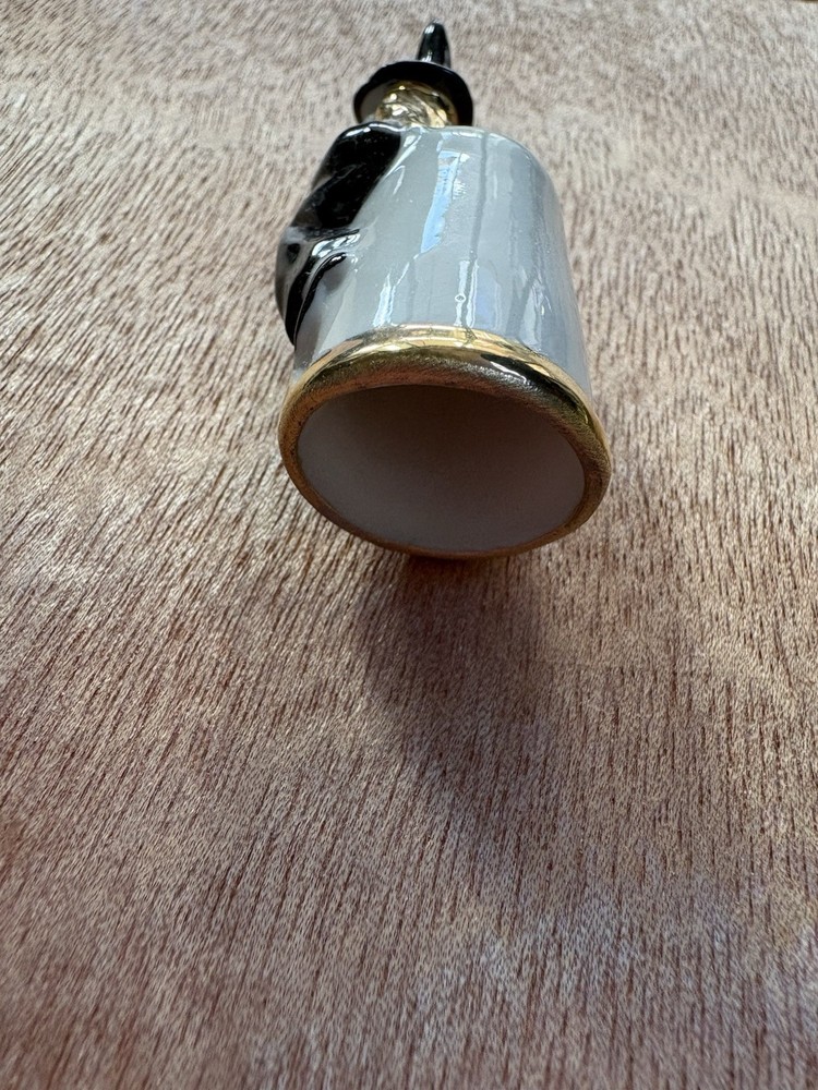 Witch Shaped China Thimble