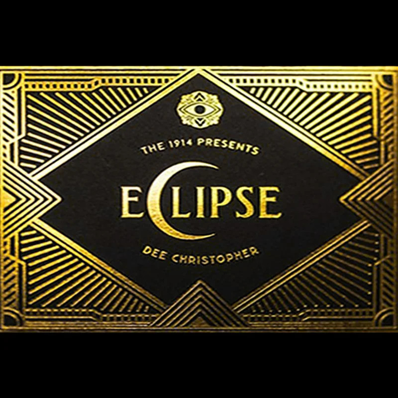 ECLIPSE BY DEE CHRISTOPHER ESP CARDS - Magic Trick Mentalism Gimmick