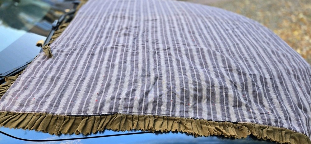 100+ Year Old Patchwork Quilt (Some Damage) But Sooo Cool!