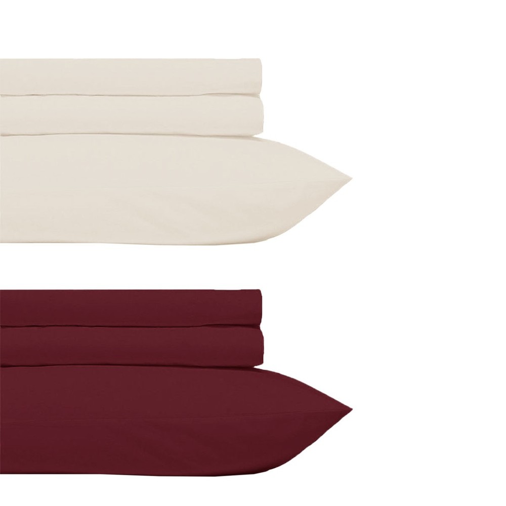 Polyester Cotton Sheet Set Single Size