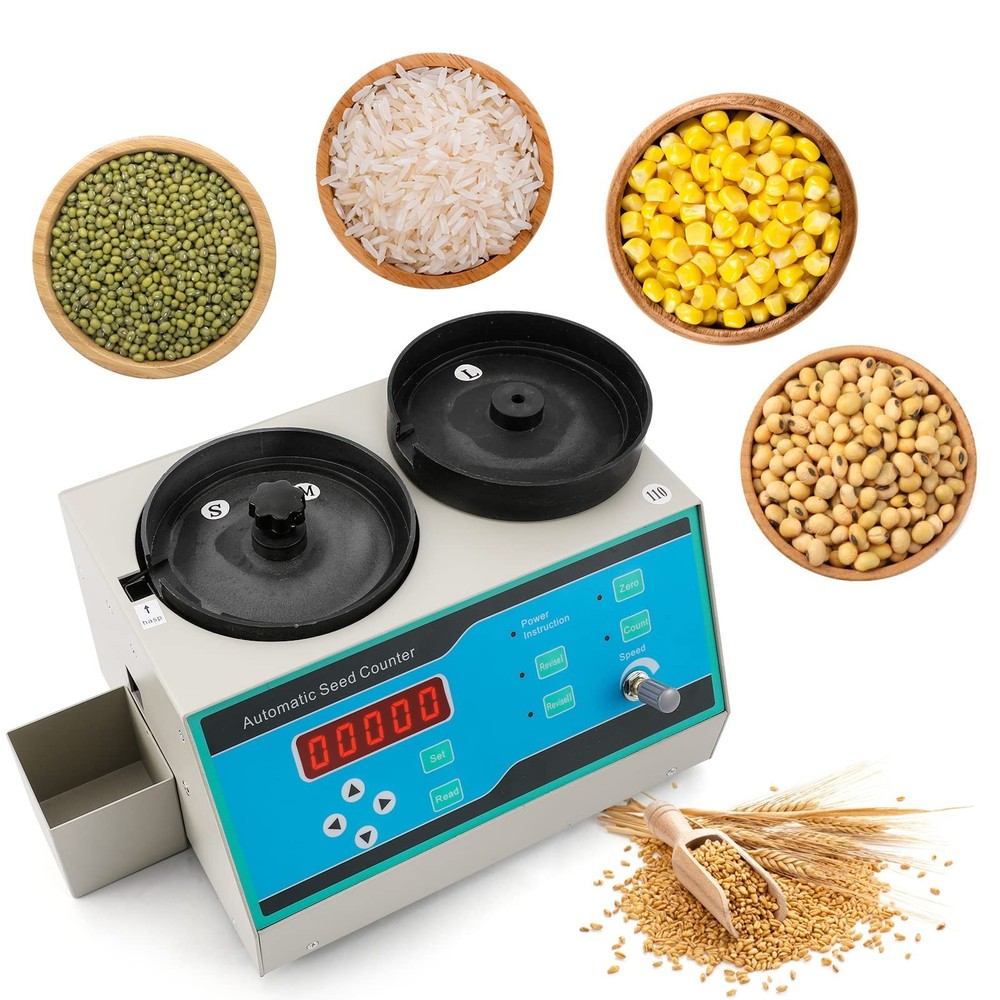 CGOLDENWALL New Automatic Seeds Counter Machine Microcomputer Automatic#4536AR2