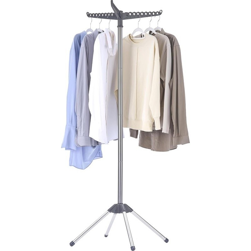 Foldable 360 Rotating Laundry Drying Rack Large Capacity Space Saving Design New