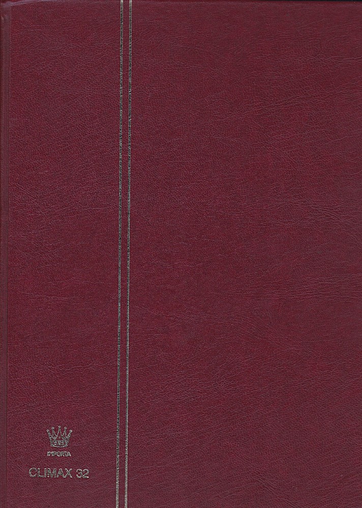 EXTRA LARGE CLIMAX 32  STAMP STOCK BOOK - LOOK!