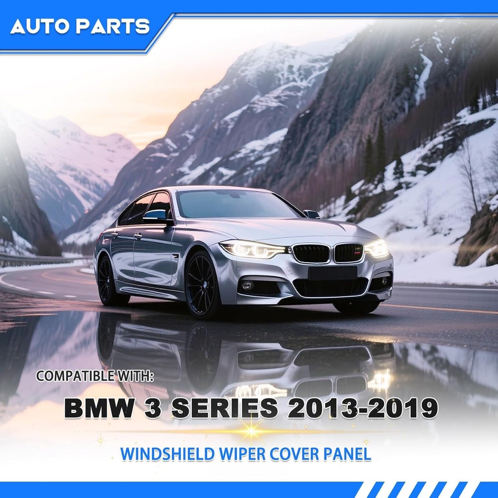1 PCS Front Windshield Wiper Cowl Cover Panel Compatible with BMW 328I 2012-2016