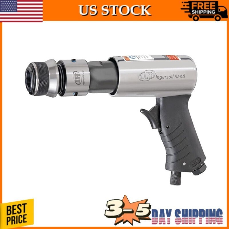 114GQC Air Hammer 3 PC Chisel Set with Tapered Punch Panel Cutter Flat Chisel