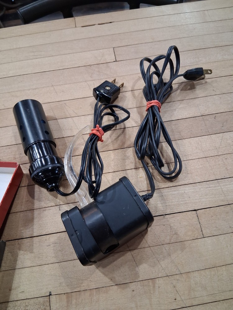 Vintage Gilbert Microscope and Lab Set With Case