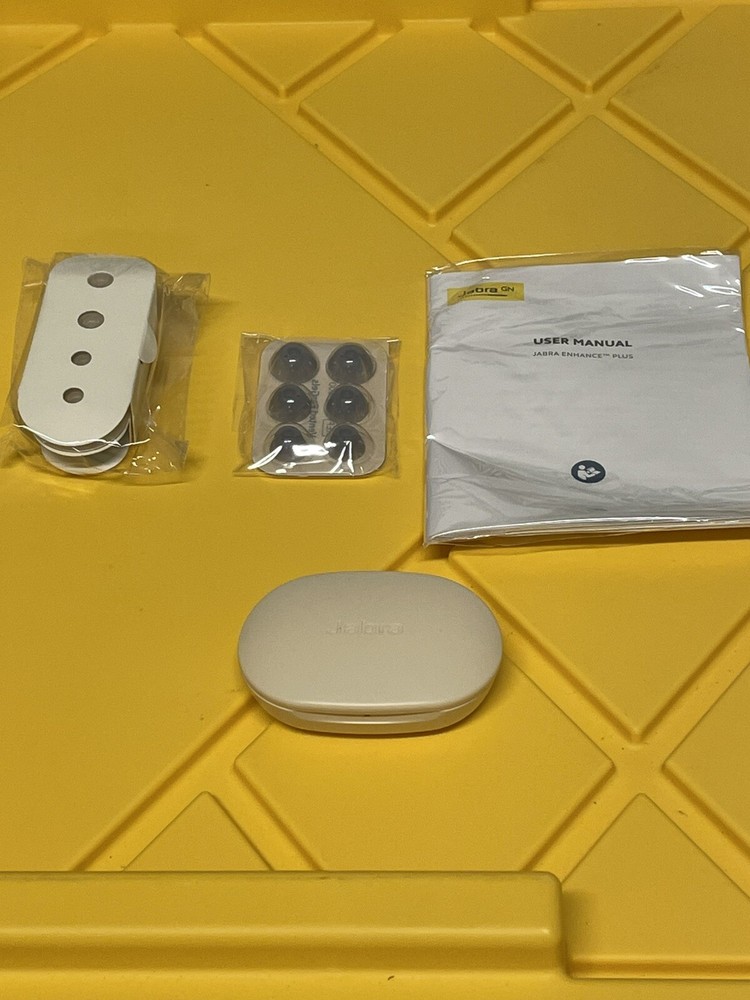 Jabra Enhance Plus Self-Fitting OTC Rechargeable Earbuds