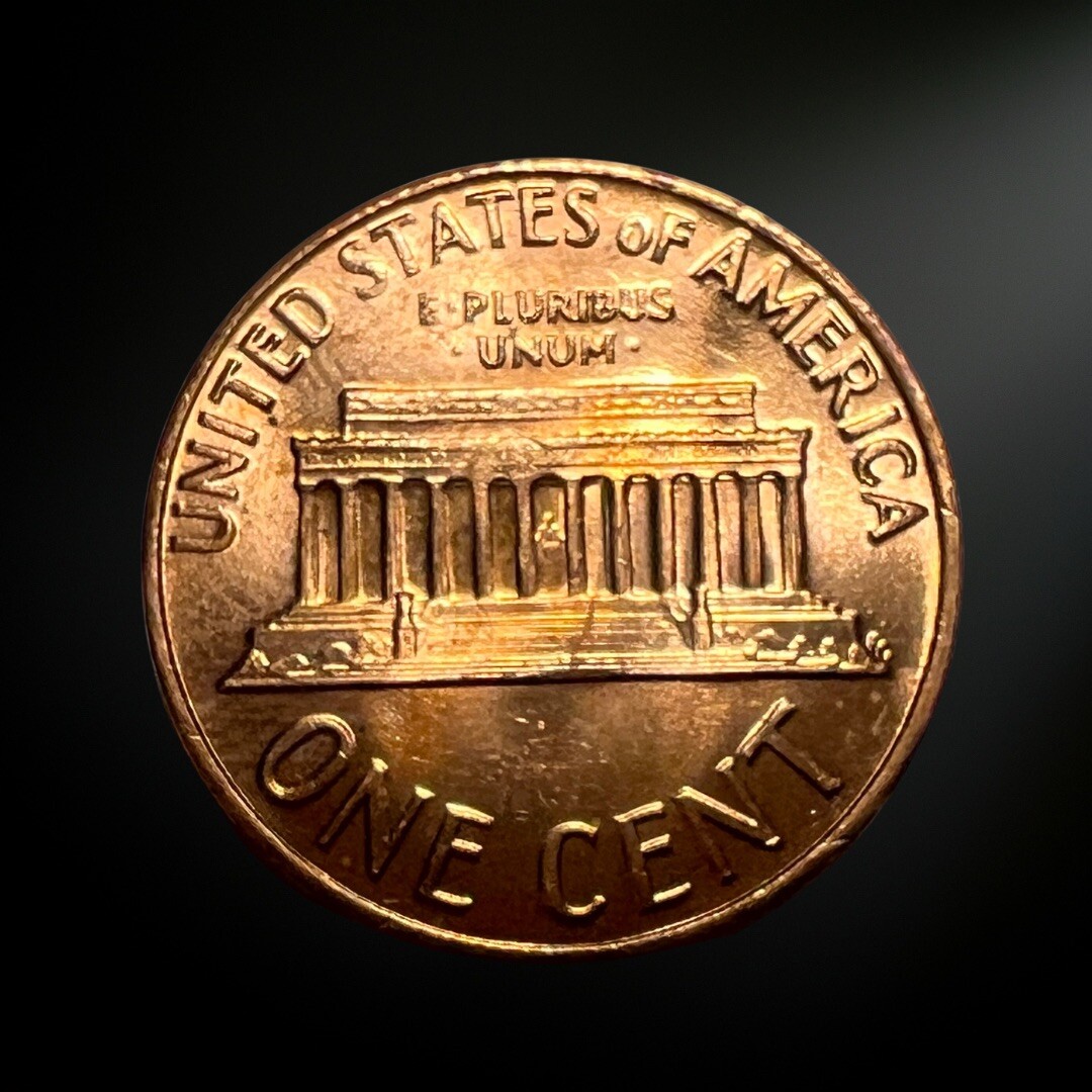 1968 P Philadelphia Lincoln Memorial Penny (BU) Brilliant Uncirculated