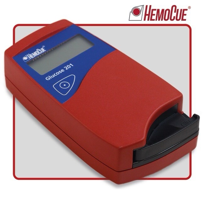 HEMOCUE Glucose 201 Analyzer with AC Adapter