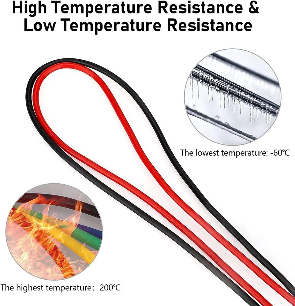 Environmentally Friendly 30PCS Multimeter Leads Set with Replaceable Probes