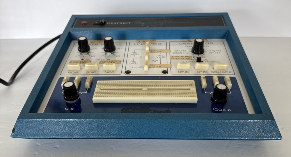 Heathkit Electronic Design Experimenter ET-3100 Powers On Untested Vintage