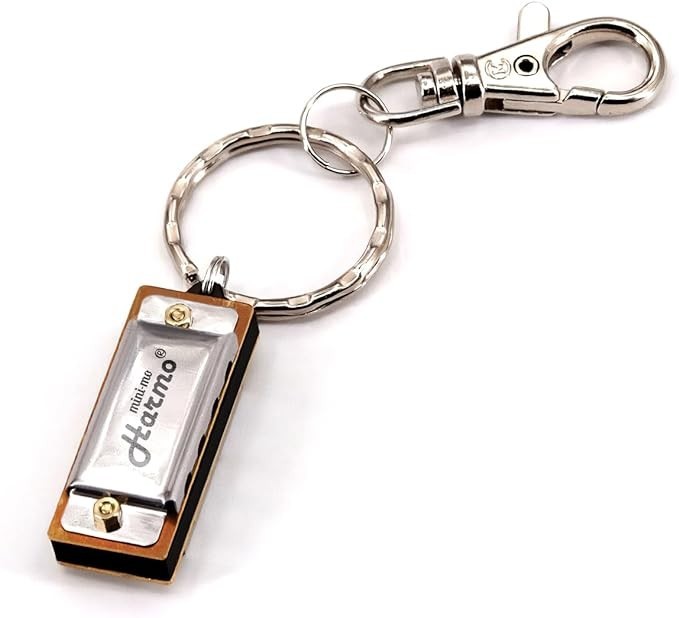 Mini harmonica - Harmo 4 hole harmonica key chain - Free Us Shipping