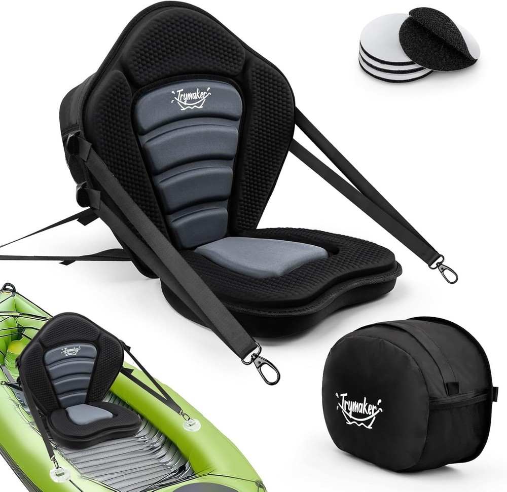 Durable Inflatable Paddleboard Seat, Hook and Loop