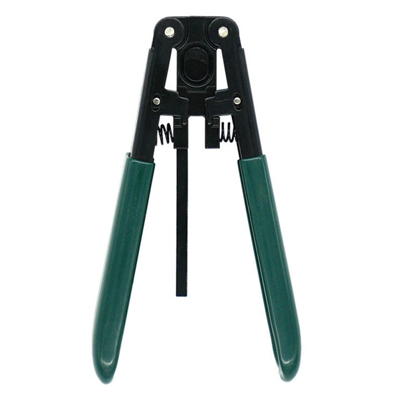Leather Ftth Fiber Optic Drop Cable Stripper Optical Fiber Stripper Cutter