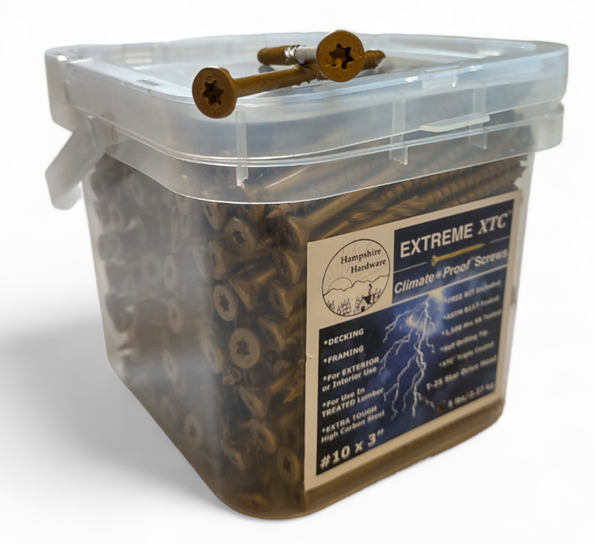 XTC™ Climate Proof™ Decking and Framing Screws #10 x 3.5"