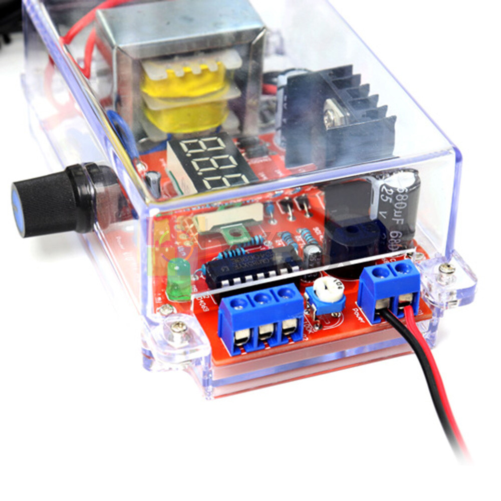 LM317 Adjustable Voltage Regulator Kit DC Power Supply DIY Electronic Parts