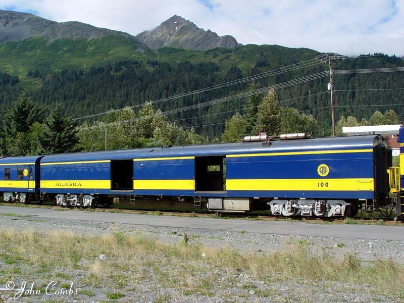 Alaska Railroad Passenger Modern HO Scale Decal Set